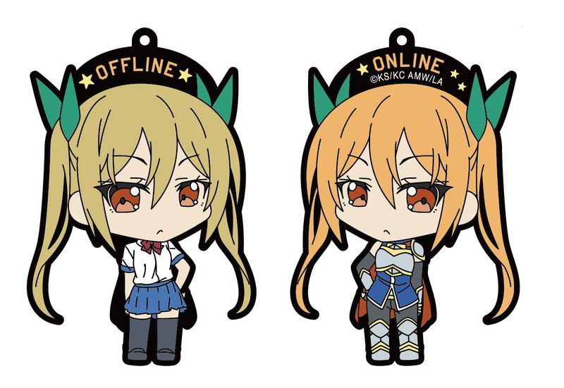 And You Thought There is Never a Girl Online? Front and Back Rubber Strap: Akane Segawa image 1