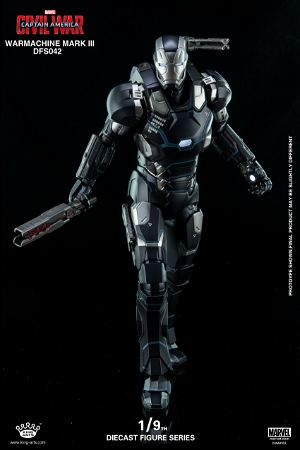 King Arts Captain America Civil War 1/9 Diecast Figure Series: War Machine Mark III