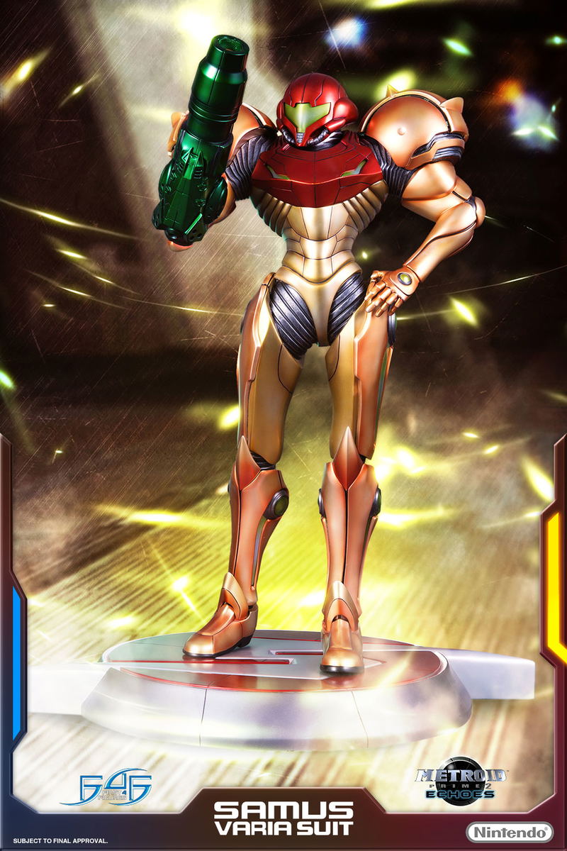 Metroid Prime 2 Echoes 1/4 Scale Statue: Samus Varia Suit image 1