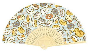 Neko Atsume Folding Fan: Pattern_