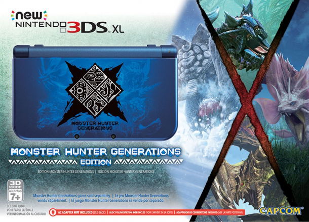 New Nintendo 3DS XL [Monster Hunter Generations Edition] image 2