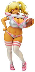 Super Pochaco 1/7 Scale Pre-Painted PVC Figure: Super Pochaco Lingerie Football Sunburn Ver. thumbnail 1