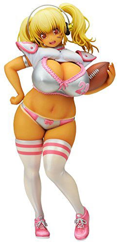 Super Pochaco 1/7 Scale Pre-Painted PVC Figure: Super Pochaco Lingerie Football Sunburn Ver. image 1