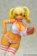 Super Pochaco 1/7 Scale Pre-Painted PVC Figure: Super Pochaco Lingerie Football Sunburn Ver. thumbnail 4