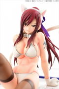 Fairy Tail 1/6 Scale Pre-Painted PVC Figure: Erza Scarlet White Cat Gravure Style thumbnail 14