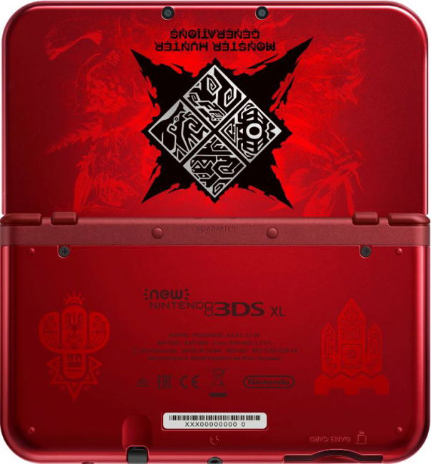 New Nintendo 3DS XL (Monster Hunter Generations Edition) [Limited Edition] image 2
