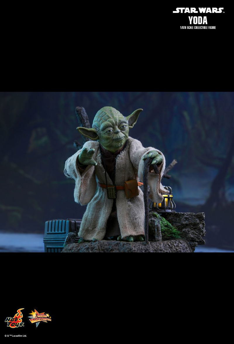 Star Wars Episode V The Empire Strikes Back 1/6 Scale Collectible Figure: Yoda image 11