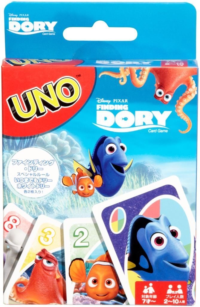 UNO Finding Dory Card Game image 1