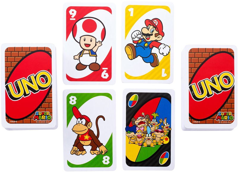 UNO Super Mario Card Game image 2