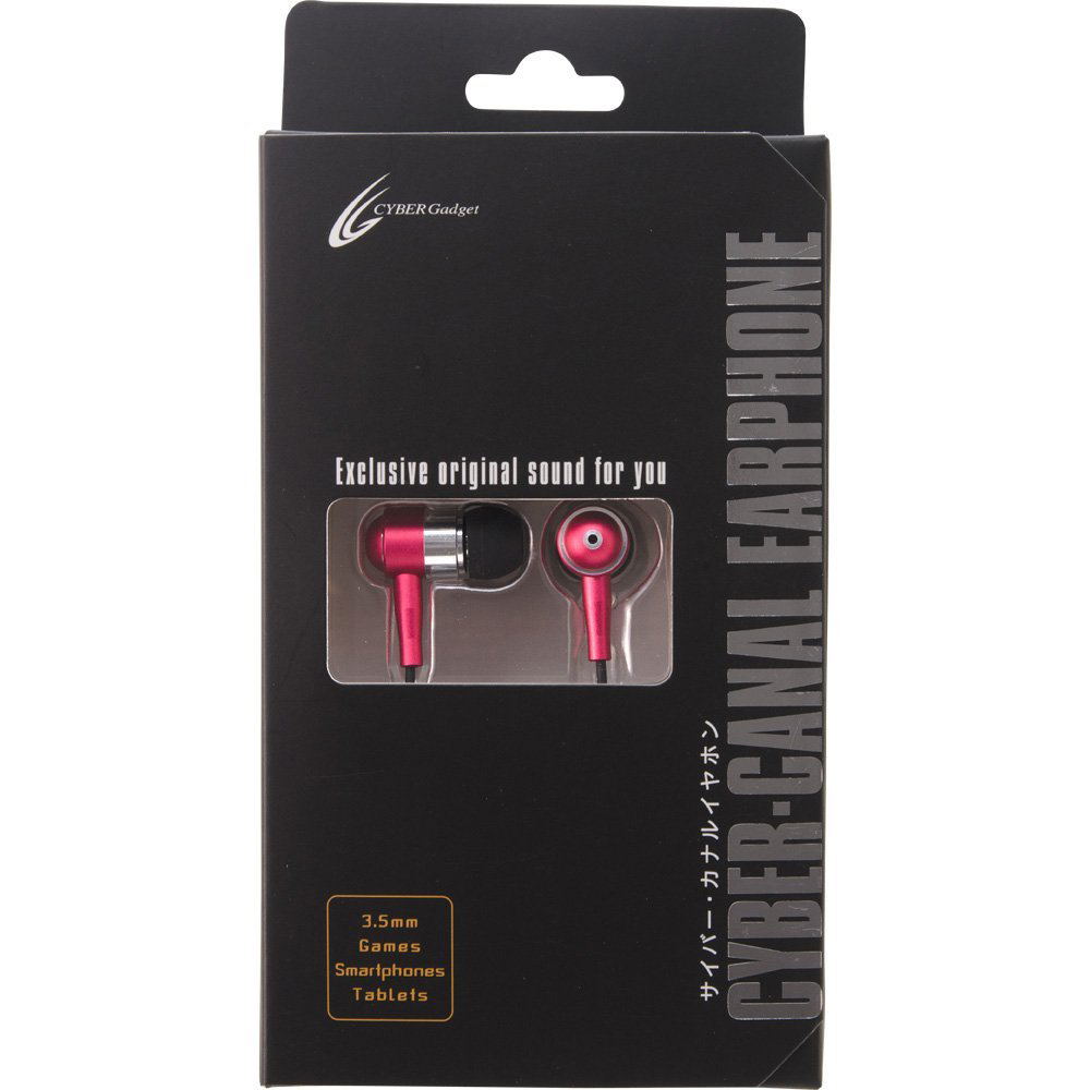 Cyber In ear Headphone (Red)