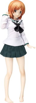 Girls und Panzer 1/4 Scale Pre-Painted Figure: Miho Nishizumi School Uniform & Ankou Suit Ver. thumbnail 1