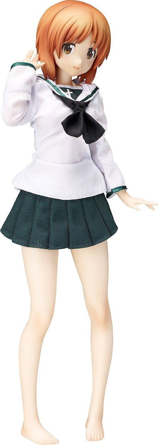 Girls und Panzer 1/4 Scale Pre-Painted Figure: Miho Nishizumi School Uniform & Ankou Suit Ver. image 1