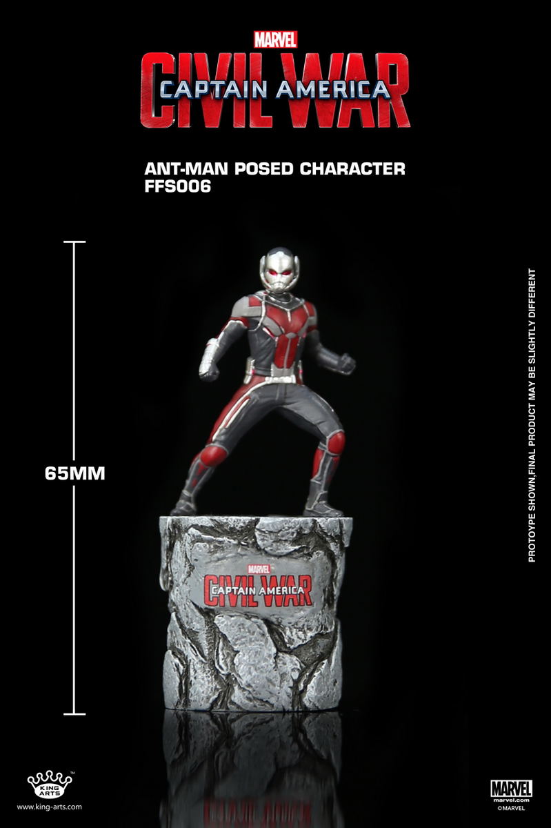 King Arts Format Figure Series: Ant Man Posed Character image 1