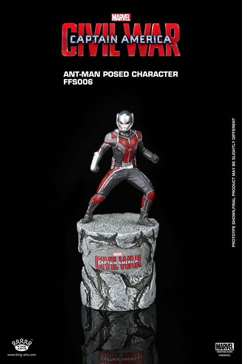 King Arts Format Figure Series: Ant Man Posed Character image 2