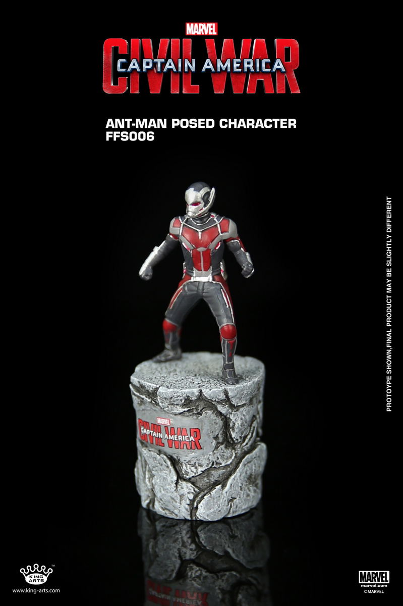 King Arts Format Figure Series: Ant Man Posed Character image 3