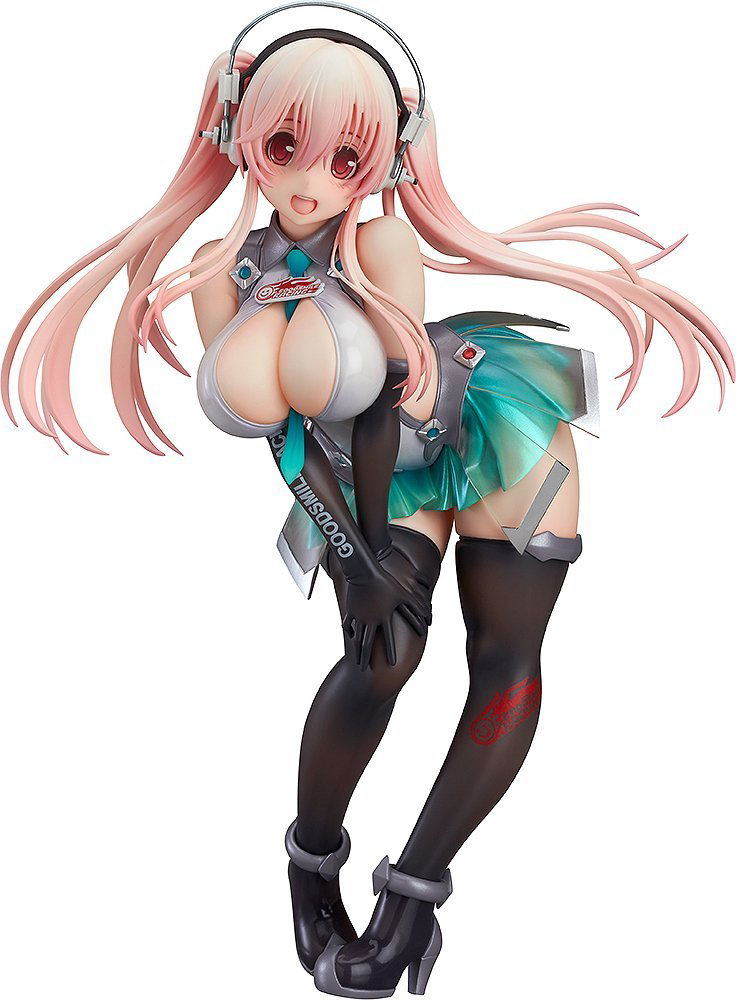 Nitro Super Sonic 1/7 Scale Pre-Painted Figure: Super Sonico Racing Ver. image 1