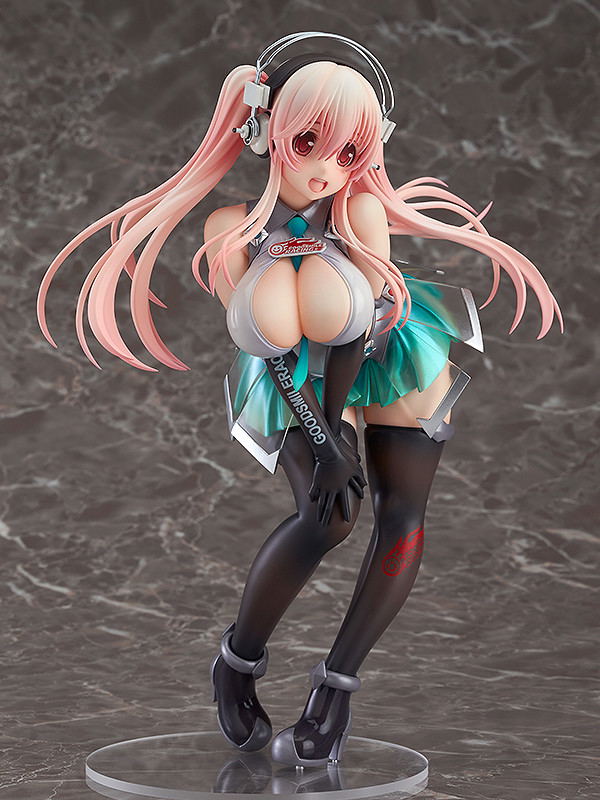 Nitro Super Sonic 1/7 Scale Pre-Painted Figure: Super Sonico Racing Ver. image 4