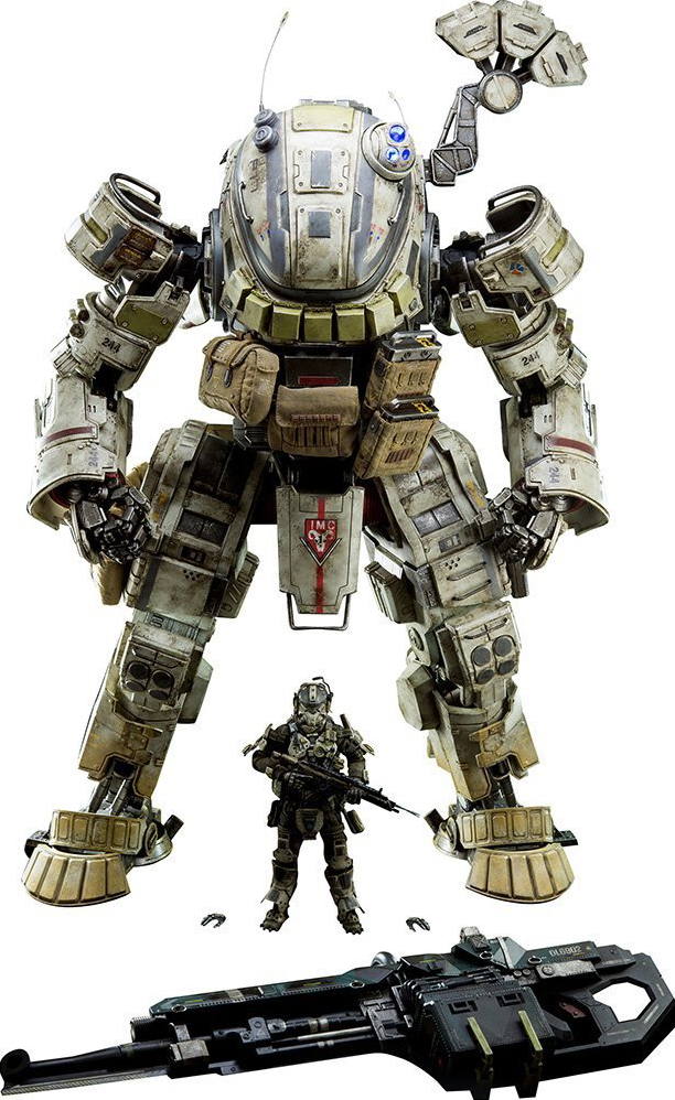 Titanfall 1/12 Scale Action Figure: IMC Ogre