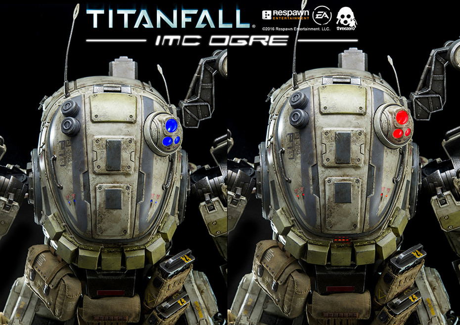 XF13RMX　IMC ORGER TITAN Titanfall 1/12 Scale Action Figure: IMC Ogre