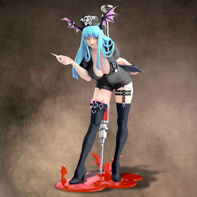 Capcom Figure Builder Creators Model Darkstalkers: Morrigan Aensland Black Nurse Ver. image 1