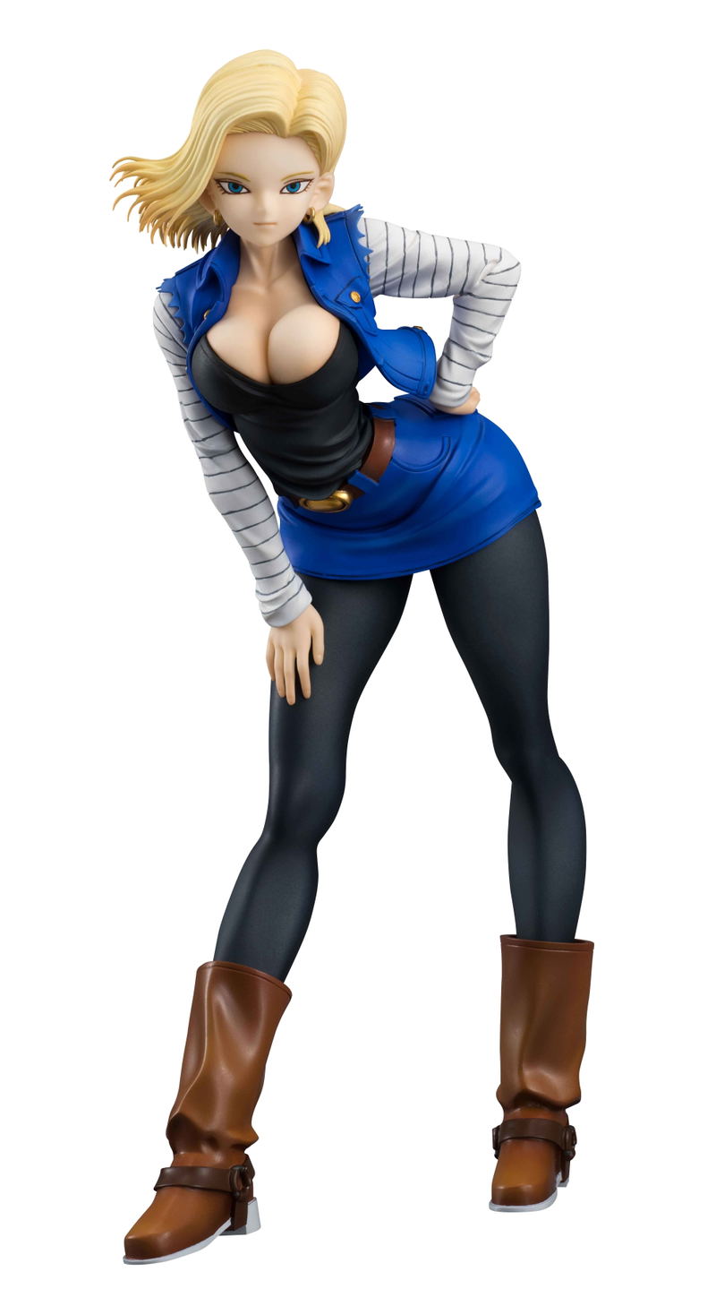 Dragon Ball Gals Dragon Ball Z Pre-Painted PVC Figure: Android No.18 image 1