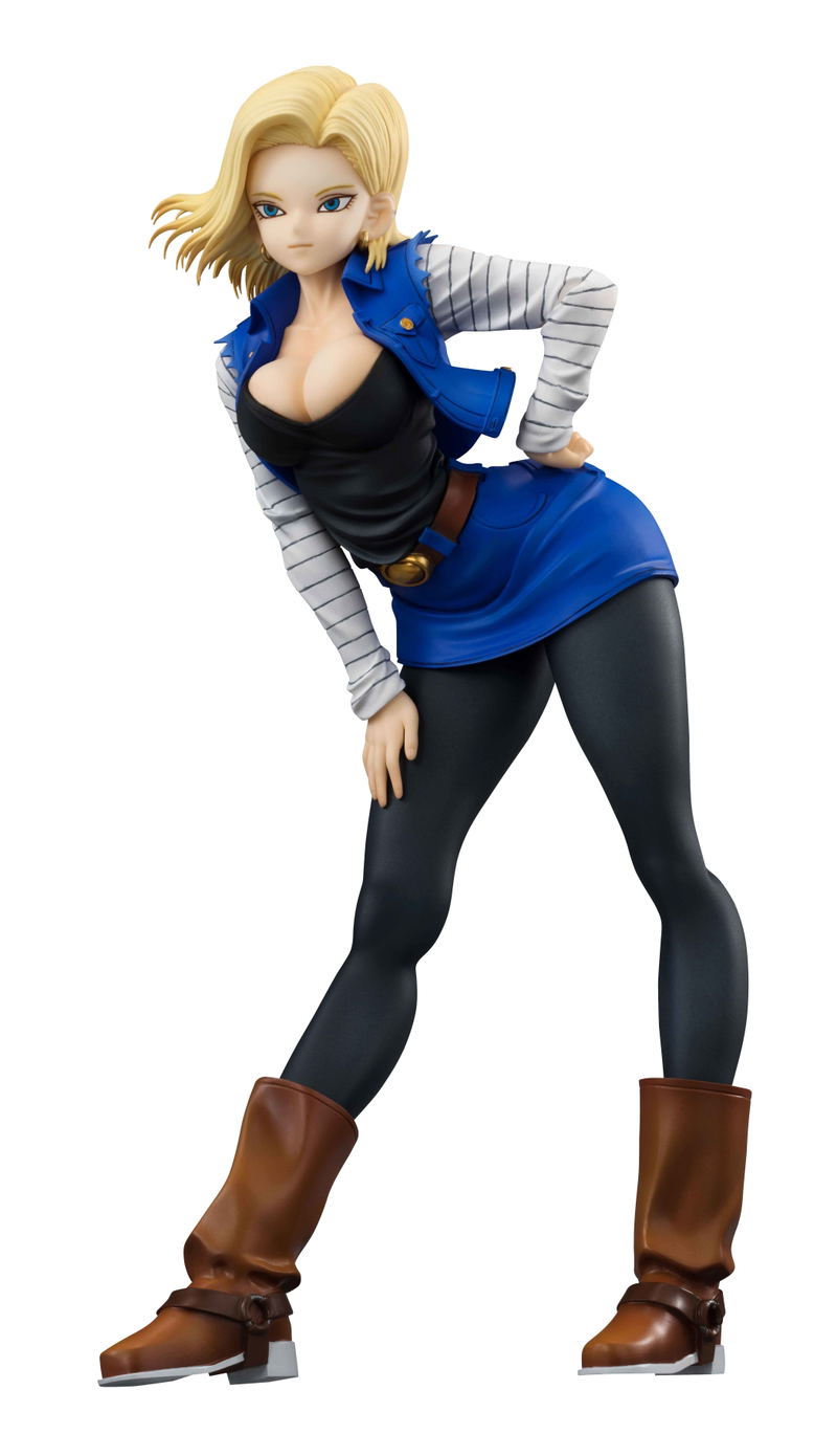 Dragon Ball Gals Dragon Ball Z Pre-Painted PVC Figure: Android No.18 image 5
