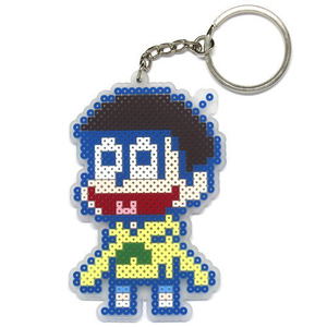 Osomatsu-san Iron Beads Style Keychain: Jyushimatsu_