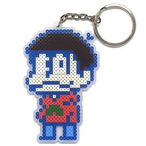 Osomatsu-san Iron Beads Style Keychain: Osomatsu_