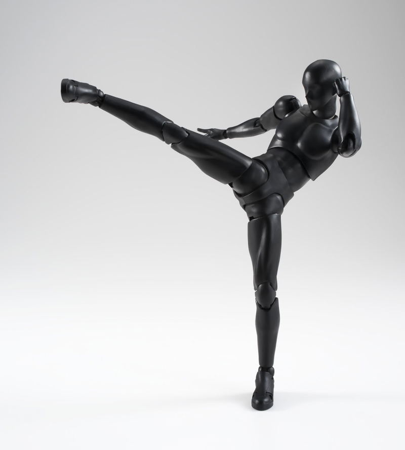 S.H.Figuarts Body-kun Solid Black Color Ver. image 4
