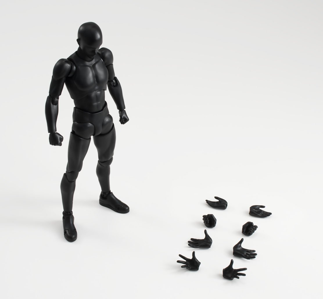 S.H.Figuarts Body-kun Solid Black Color Ver.