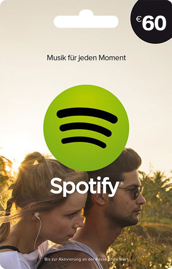 Buy Spotify Gift Card 60€ Germany Digital Code Online