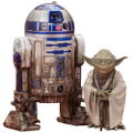 ARTFX+ Star Wars 1/10 Scale Pre-Painted Figure: Yoda & R2-D2 Dagobah Pack thumbnail 1