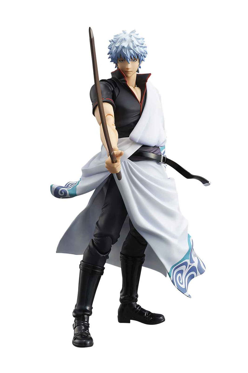 Variable Action Heroes Gintama Pre-Painted Action Figure: Sakata Gintoki image 1