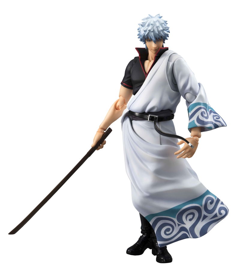 Variable Action Heroes Gintama Pre-Painted Action Figure: Sakata Gintoki image 2