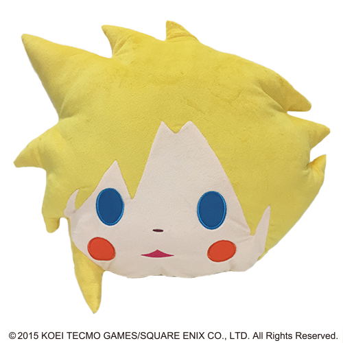 Final Fantasy Face Cushion: Cloud Strife image 1