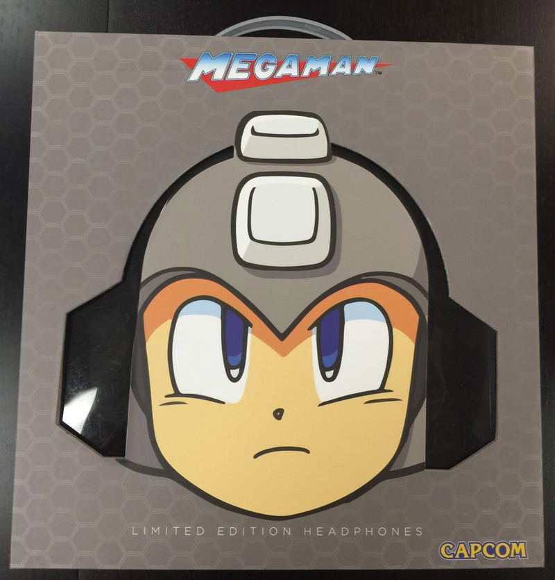Mega Man HD LED Limited Edition Headphones (Silver) image 1