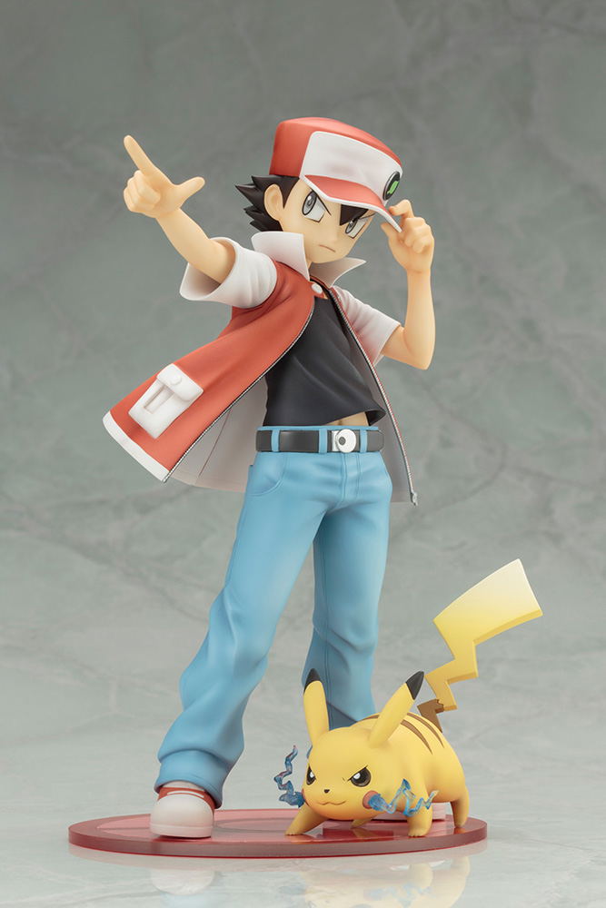 ARTFX J Pokemon Series 1/8 Scale Pre-Painted Figure: Red with Pikachu (Re-run) image 2
