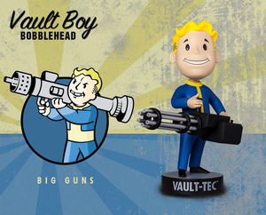 Fallout 3 Vault Boy 101 Bobbleheads Series Three: Big Guns_