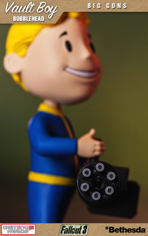 Fallout 3 Vault Boy 101 Bobbleheads Series Three: Big Guns_