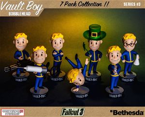Fallout 3: Vault Boy 101 Bobbleheads Series Three (Set of 7 Pieces)