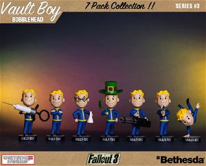 Fallout 3: Vault Boy 101 Bobbleheads Series Three (Set of 7 Pieces)
