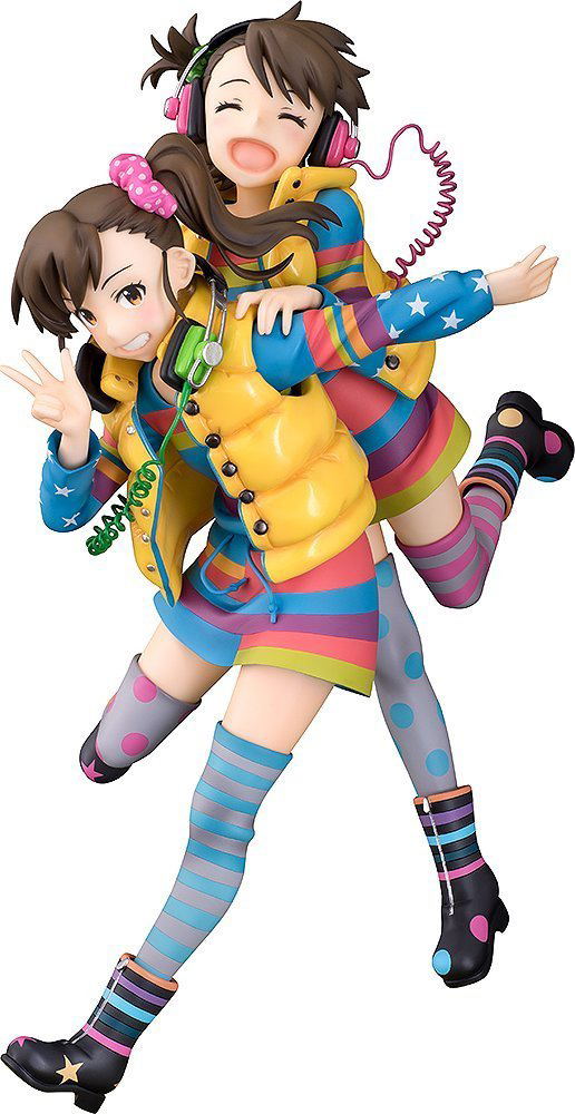 Idolm@ster 1/8 Scale Pre-Painted Figure: Ami Futami & Mami Futami image 1