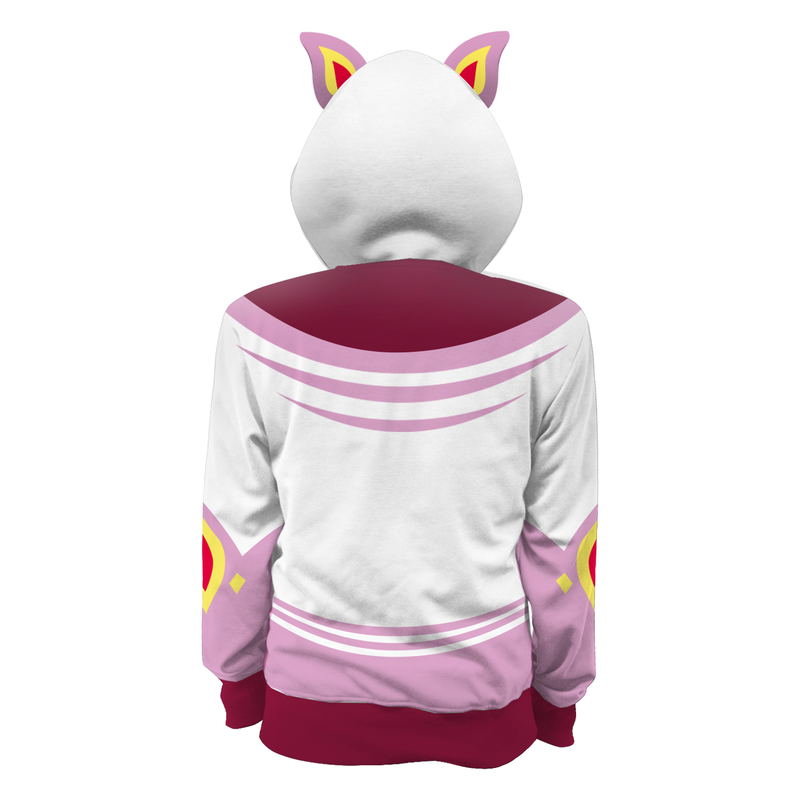 Monster Hunter X Full Zip Parka: Mitsune Style (L Size) image 2