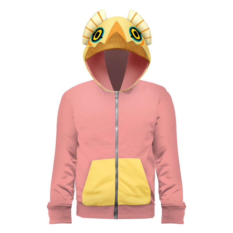 Monster Hunter X Full Zip Parka: Yian Kut-Ku (L Size) image 1