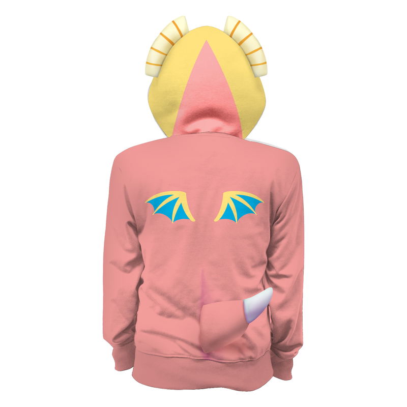 Monster Hunter X Full Zip Parka: Yian Kut-Ku (L Size) image 2
