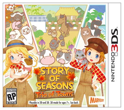 Story of Seasons: Trio of Towns for Nintendo 3DS