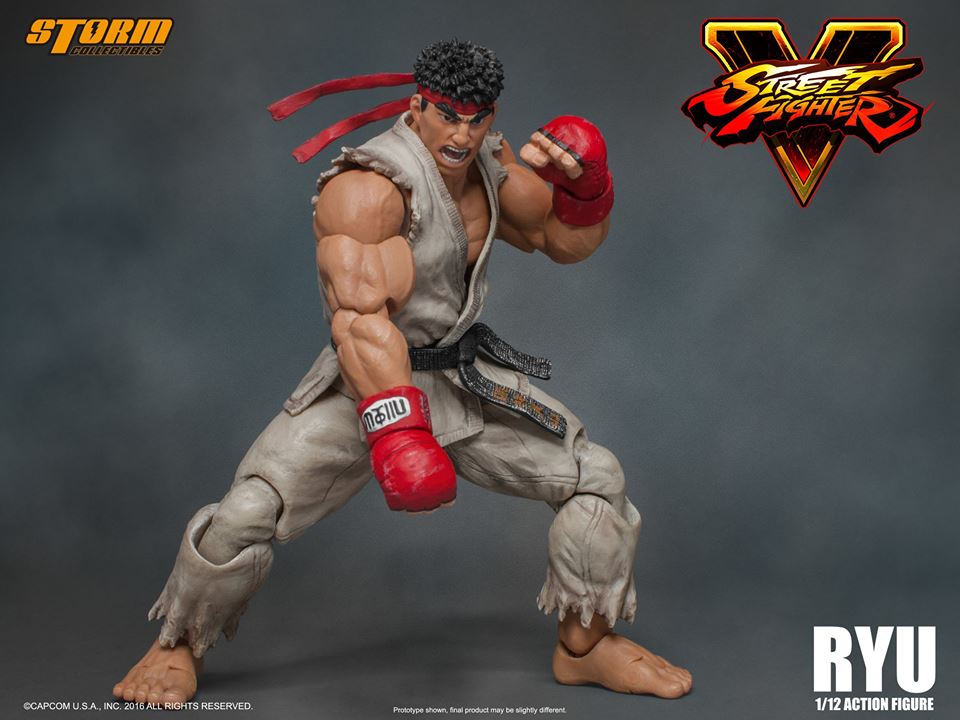STREET FIGHTER V RYU フィギュア 1/12 Street Fighter V 1/12 Scale Pre-Painted Action Figure: Ryu