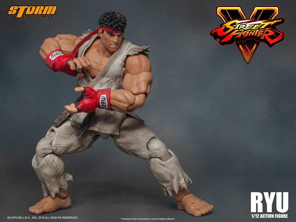 STREET FIGHTER V RYU フィギュア 1/12 Street Fighter V 1/12 Scale Pre-Painted Action Figure: Ryu
