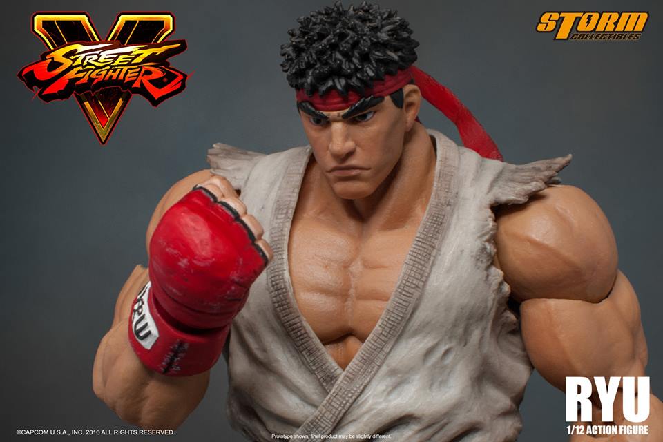 Street Fighter V 1/12 Scale Pre-Painted Action Figure: Ryu