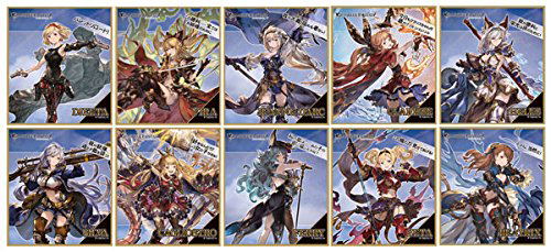 Granblue Fantasy Mini Shikishi Collection (Set of 10 pieces) image 1